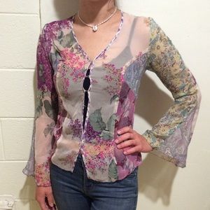 Colorful Blouse with flowers